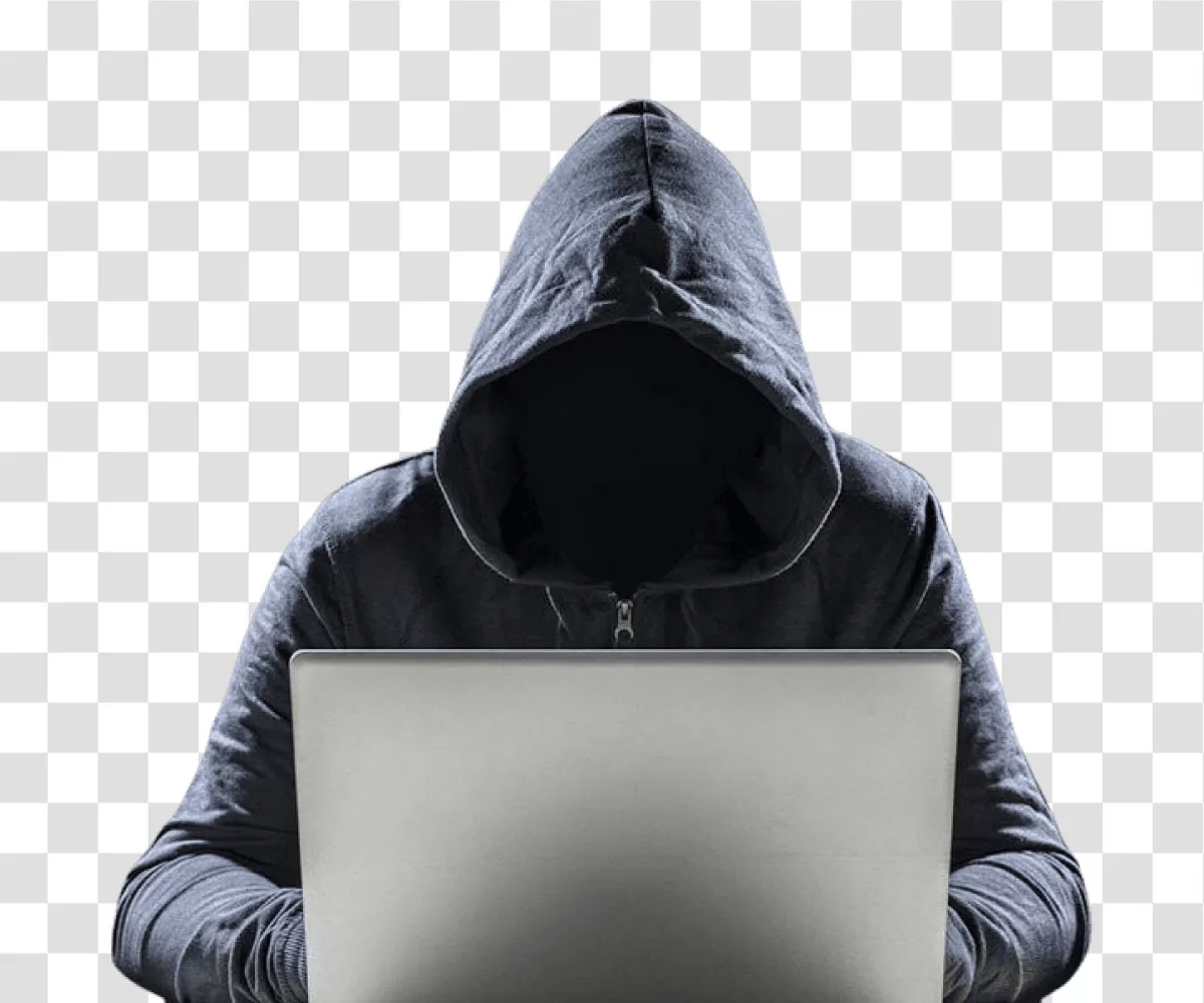 Anonymous Scammer illustration cybercrime concept digital security transparent png