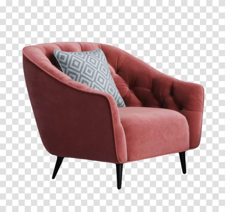 Armchair stylish and comfortable seating transparent png image