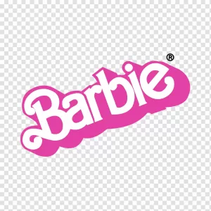 Barbie Logo PNG Movie Brand Transparent