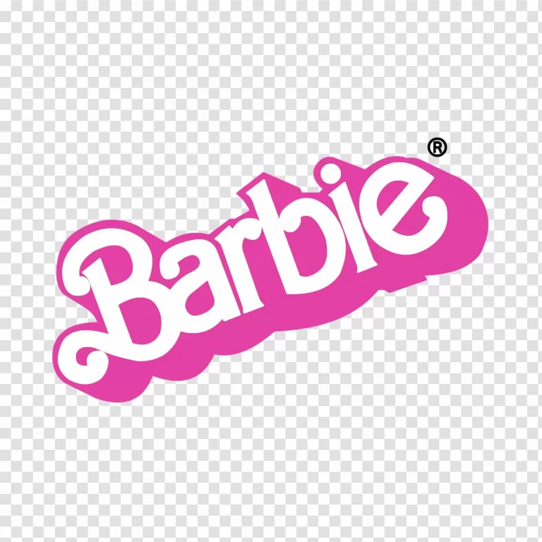 Barbie Logo PNG Movie Brand Transparent
