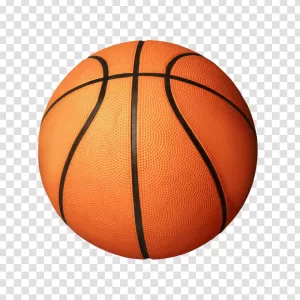 Basketball Iconic Sports Equipment PNG Transparent Classic Texture and Details