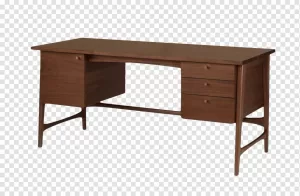 Brown Desk PNG, Stylish Office Furniture, Transparent Brown Desk PNG Stylish Office Furniture Transparent