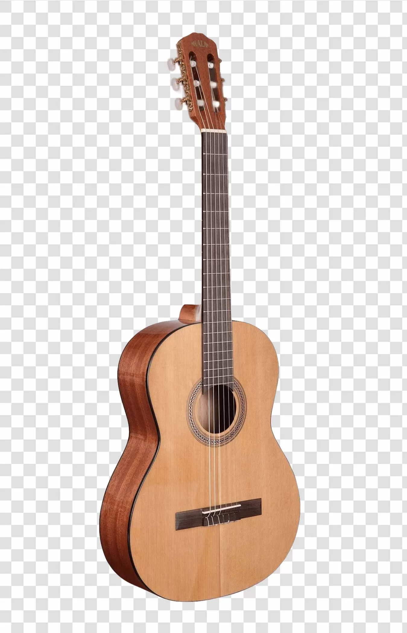 Cedar Top Mahogany Classical Guitar PNG Exquisite Design