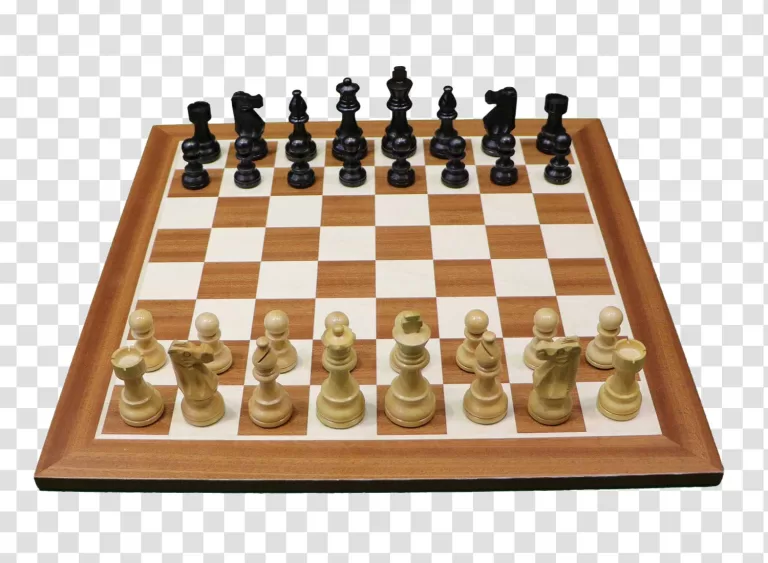 Chess Set Strategic Board Game Pieces PNG Transparent Intellectual Competition