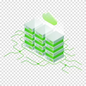 Cloud Server Illustration modern technology concept transparent png