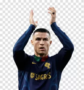 Cristiano Ronaldo Al Nassr PNG Legendary Footballer Transparent