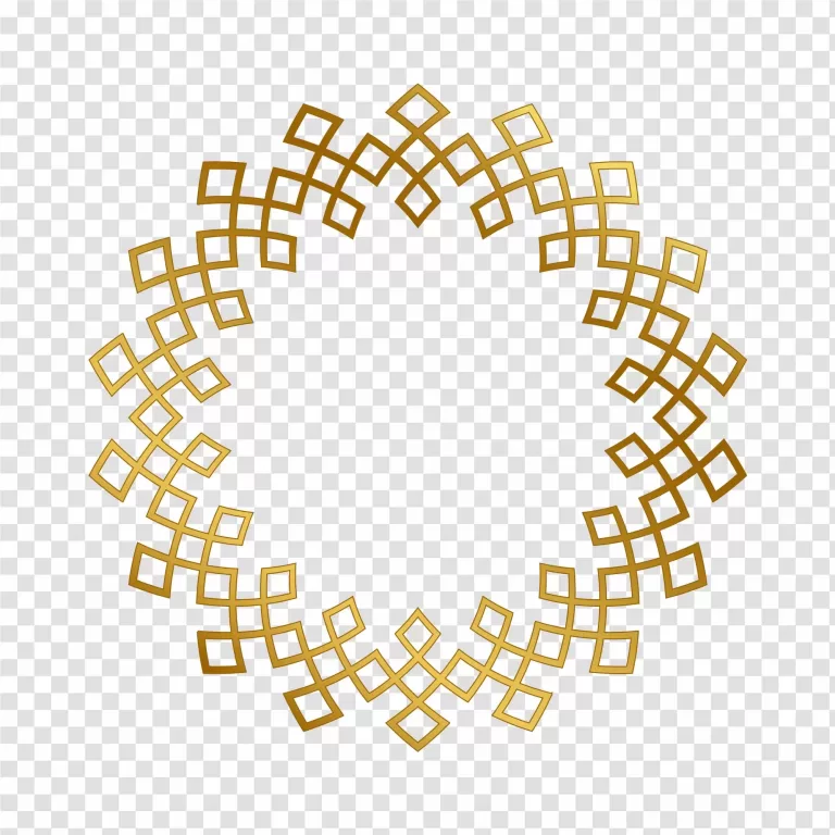 Decorative Line Art Frame Elegant Design Element Vintage Border PNG Transparent Download