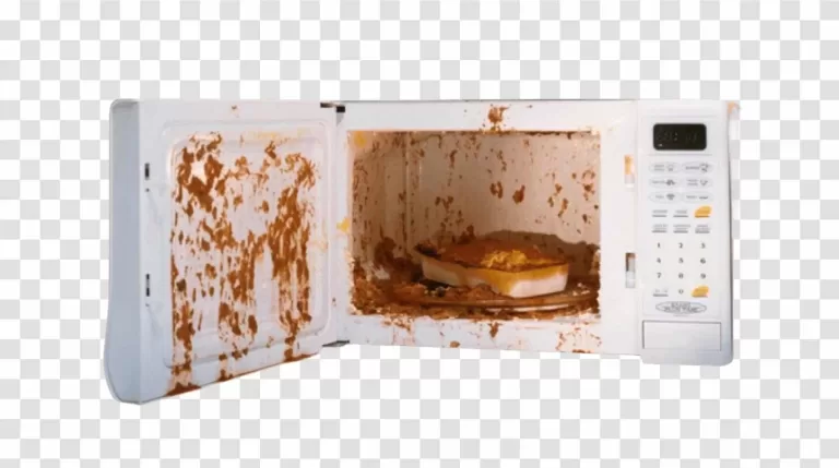 Dirty Microwave PNG Messy Kitchen Appliance Transparent