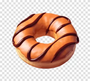 Donut delectable dessert transparent png image