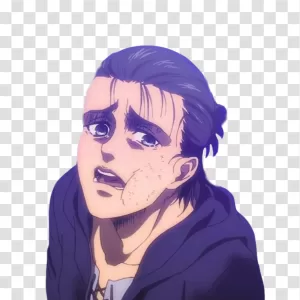 Eren Yeager character from Attack on Titan transparent png