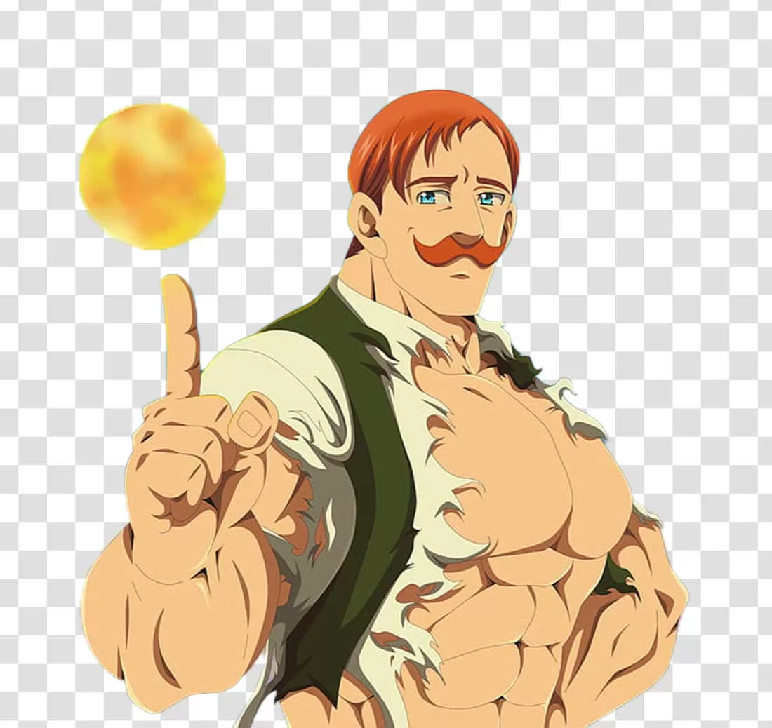 Escanor Character from Seven Deadly Sins PNG Transparent Mighty and Radiant Lion's Sin of Pride