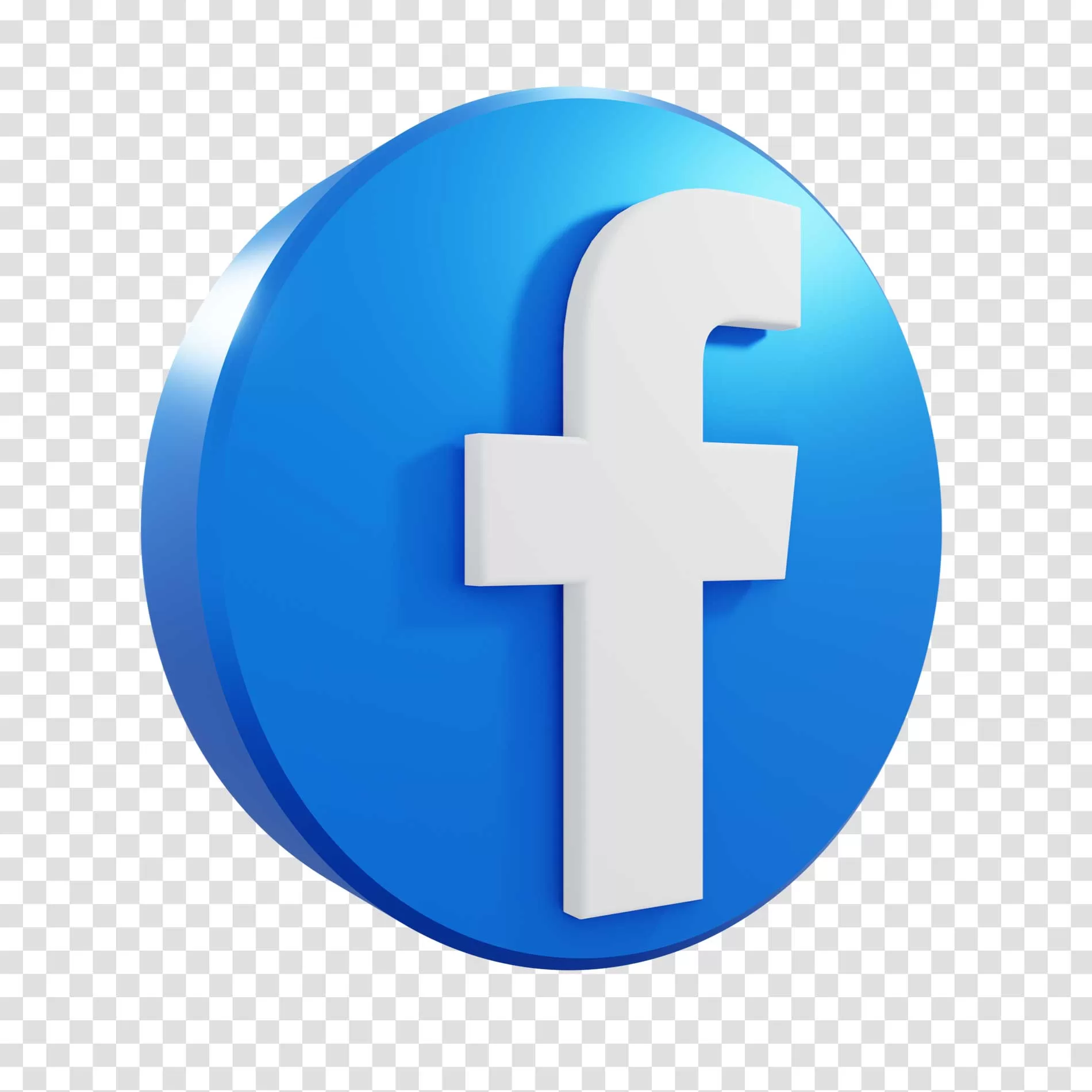 Facebook Logo Iconic Social Media Brand Symbol PNG Transparent Recognizable Emblem