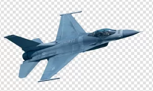 Fighter Aircraft Powerful Military Jet PNG Transparent Aviation Prowess in Action
