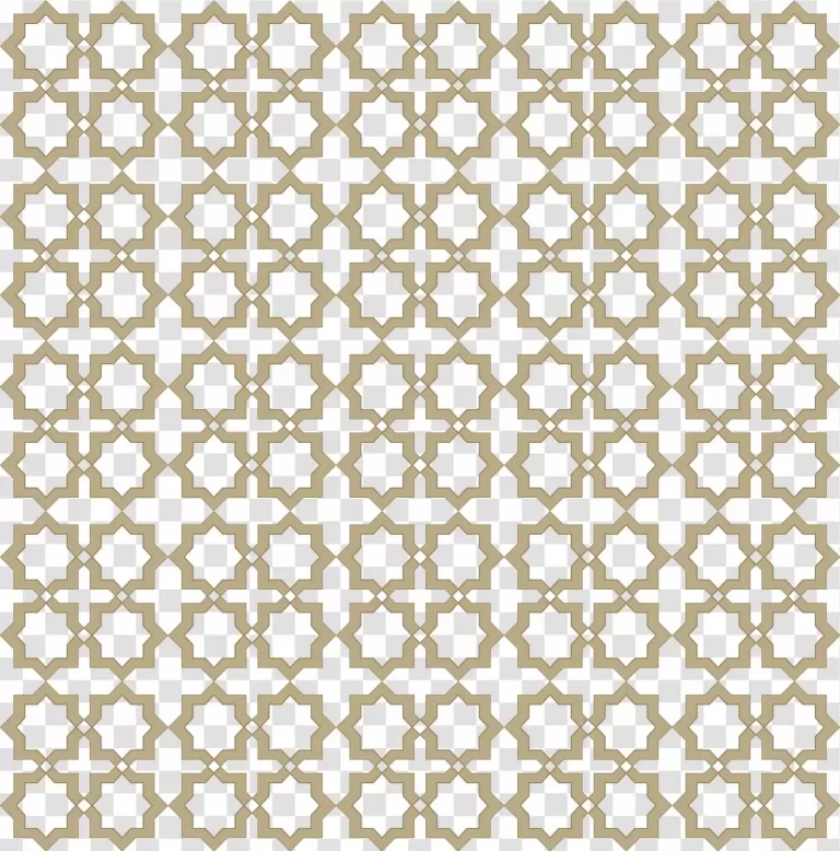 Flat Arabic Pattern PNG Contemporary Design Transparent