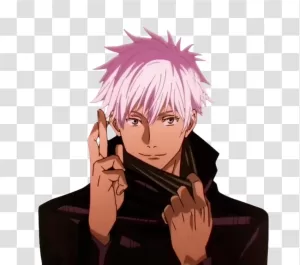 Gojo Satoru anime character Jujutsu Kaisen transparent png