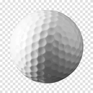 Golf Ball essential equipment for the game of golf transparent png