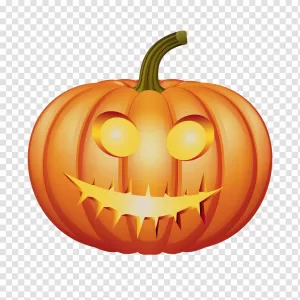 Halloween Pumpkin PNG Spooky Jack-o-Lantern Transparent