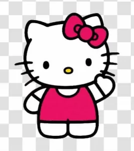 Hello Kitty Adorable Character PNG Transparent Timeless Charm Cuteness