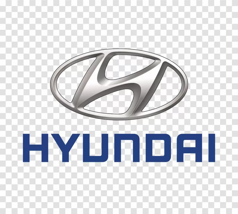 Hyundai Logo PNG Symbol for Automotive Brand Transparent
