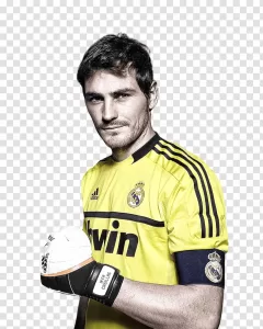 Iker Casillas PNG Legendary Football Goalkeeper Transparent