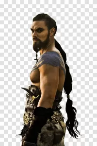 Jason Momoa as Khal Drogo PNG Fantasy Game Of Thrones Transparent