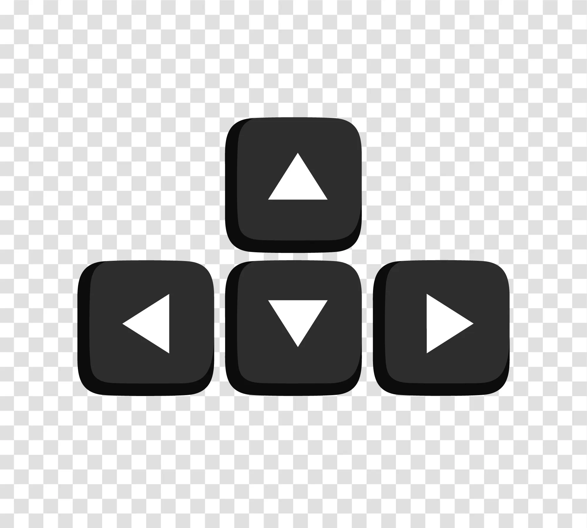 Joystick Buttons gaming controller elements transparent png