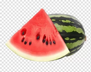 Juicy Watermelon Refreshing Summer Fruit PNG Transparent Sweet and Hydrating