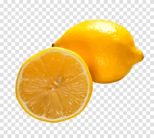 Lemons fresh and vibrant citrus fruits transparent png image