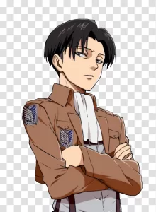 Levi Ackerman character from Attack on Titan transparent png