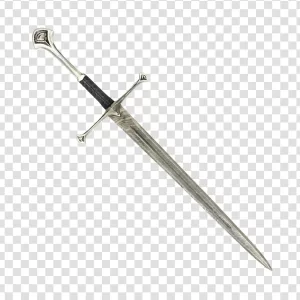Longsword Classic Medieval Weapon PNG Transparent Detailed Craftsmanship Historical Charm