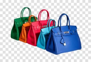 Luxury Handbags PNG Stylish High-End Fashion Accessories Transparent