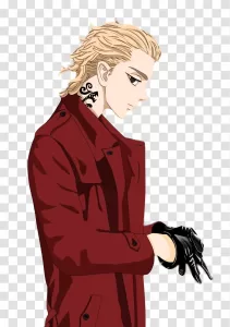 Manjiro Sano Adult Tokyo Revengers PNG Anime Character Transparent