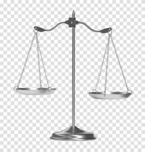 Metallic Justice Balance representation of legal equilibrium transparent png