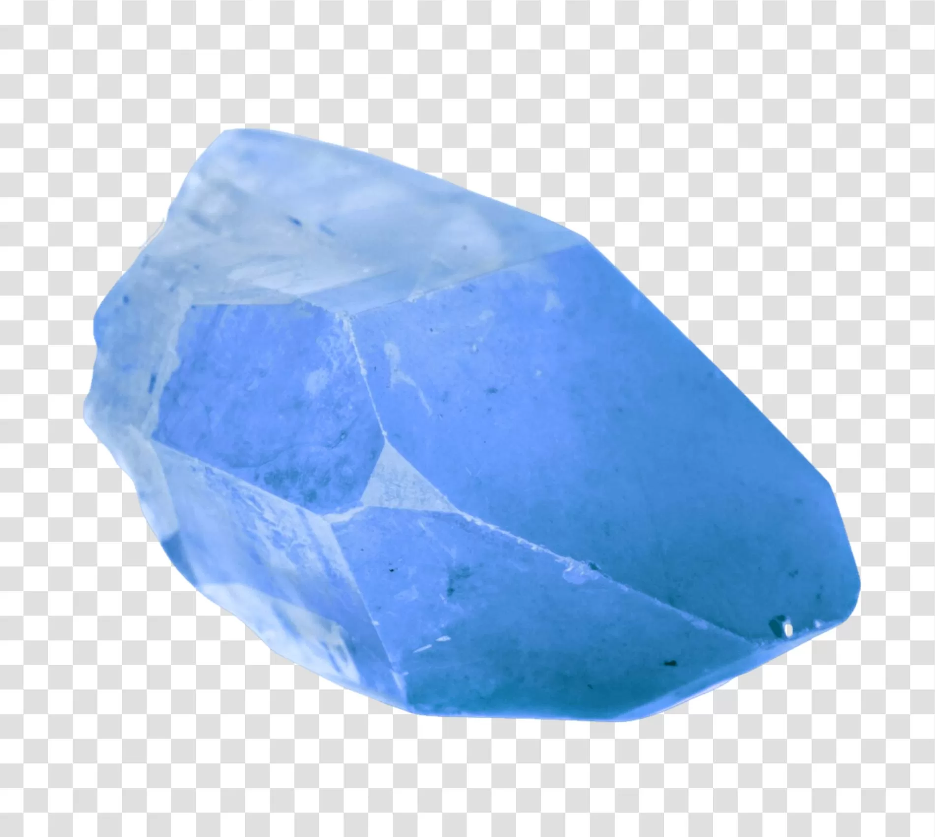 Mineral stone Lemurian crystal unique and mystical transparent png