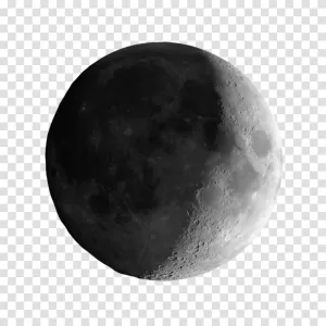 Moon, captivating celestial body in the night sky, transparent png image Moon captivating celestial body in the night sky transparent png image