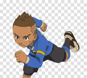 Nakata from Inazuma Eleven skilled soccer player transparent png image