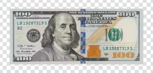 One Hundred Dollars, Symbolic Stack of Banknotes, PNG Transparent, Financial Concept, Value of Money One Hundred Dollars Symbolic Stack of Banknotes PNG Transparent Financial Concept Value of Money