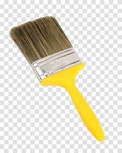 Paintbrush artistic tool painting equipment transparent png