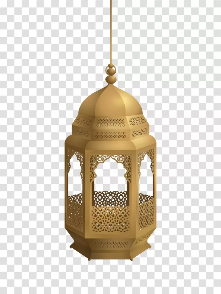Ramadan Lantern traditional Islamic decoration transparent png