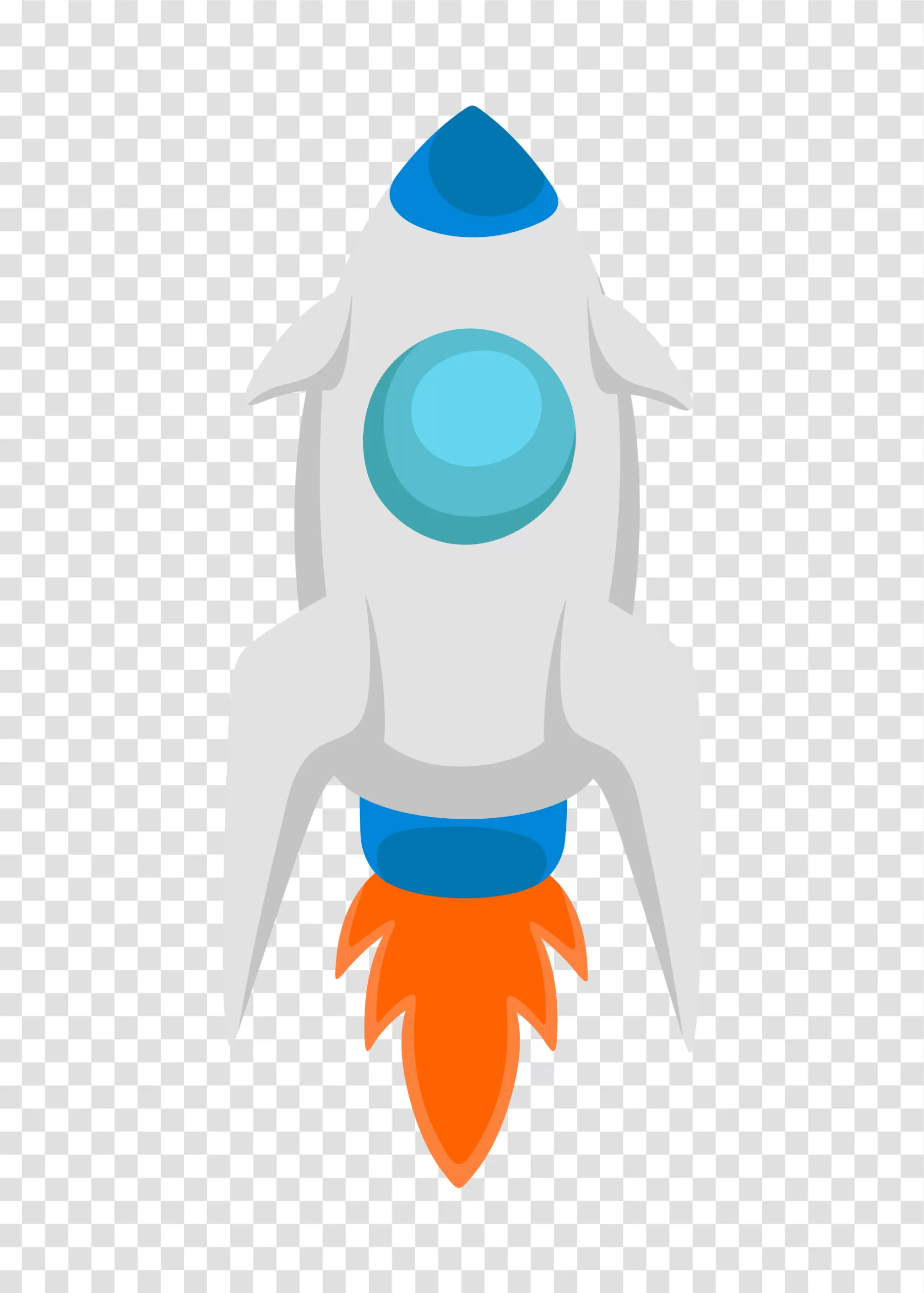 Rocket Illustration space exploration concept futuristic design transparent png