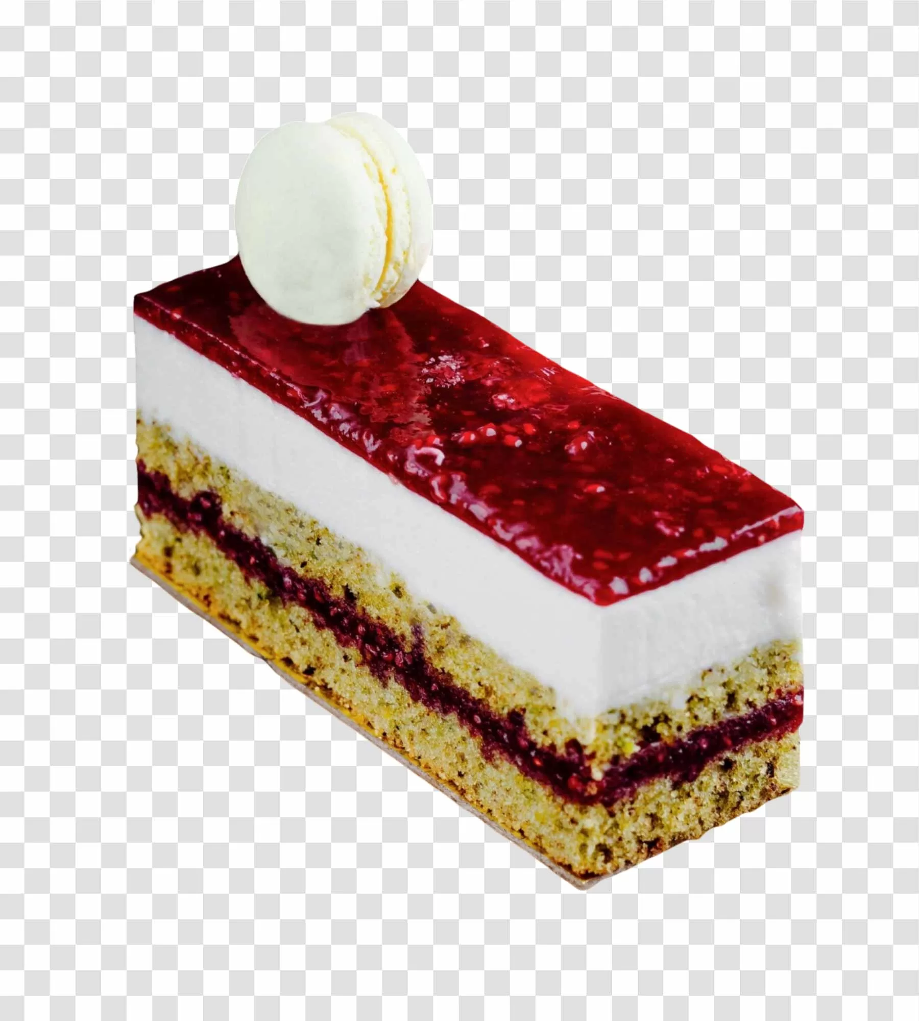 Slice of Strawberry Cheesecake PNG Delectable Dessert Delights Transparent