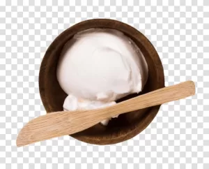 Sour cream in bowl creamy and delicious transparent png