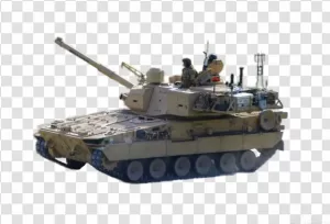 Tank 3D Model PNG Transparent Authentic and Detailed Military Vehicle