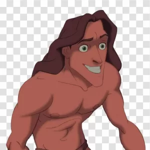 Tarzan Cartoon PNG Animated Character Transparent