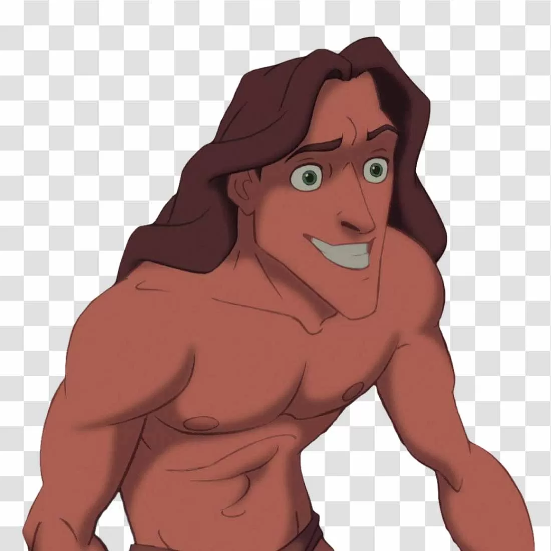 Tarzan Cartoon PNG Animated Character Transparent