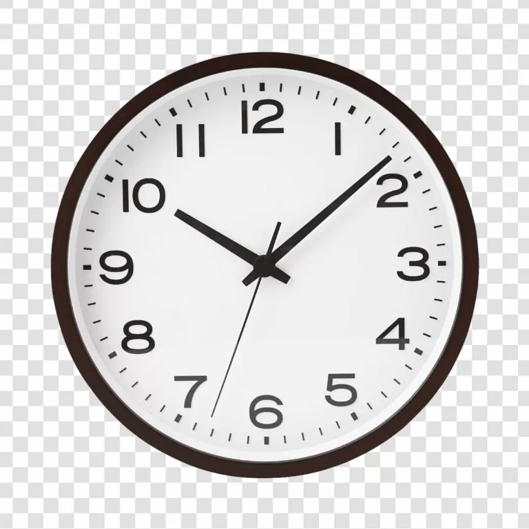 Wall Clock Timepiece Decor PNG Transparent Stylish Designs Functional Home Accessory