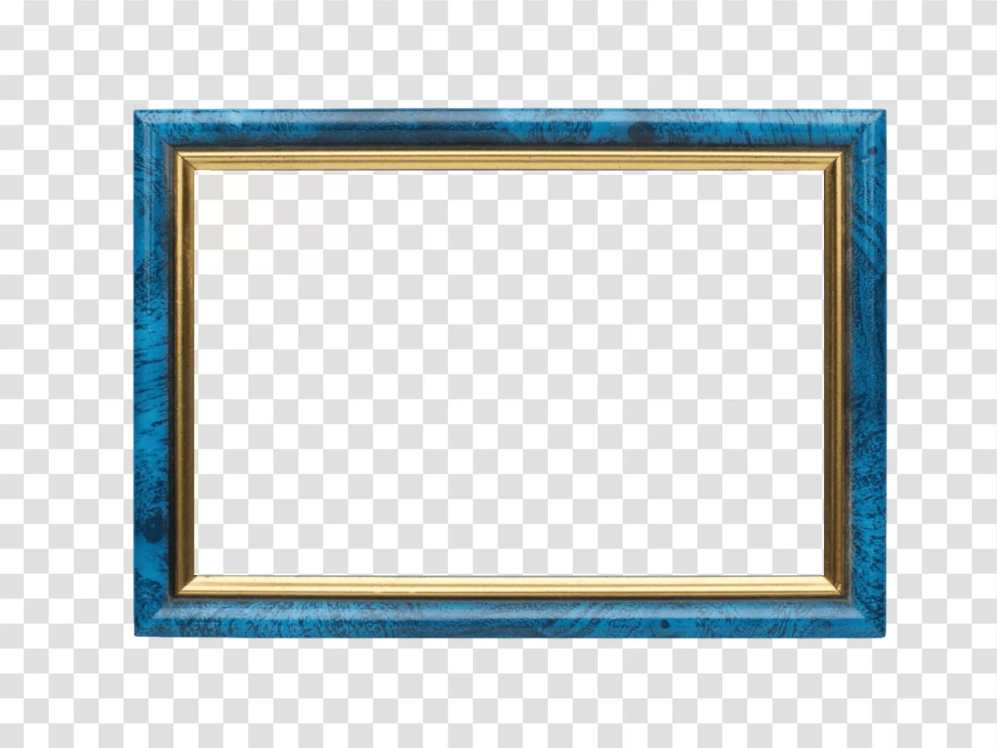 Wooden Frame PNG Simple and Elegant Design Transparent