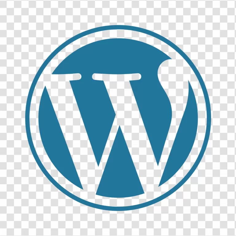 WordPress Logo Iconic CMS Symbol PNG Transparent Website Development Content Management