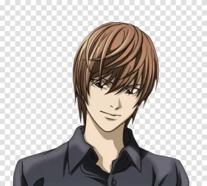 Yagami Light from Death Note PNG Anime Protagonist Transparent Image