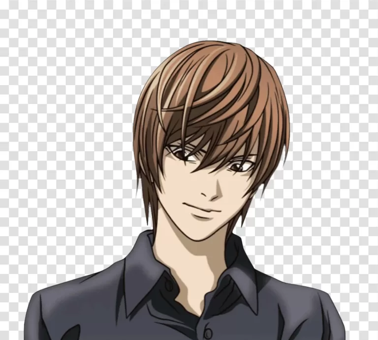 Yagami Light from Death Note PNG Anime Protagonist Transparent Image